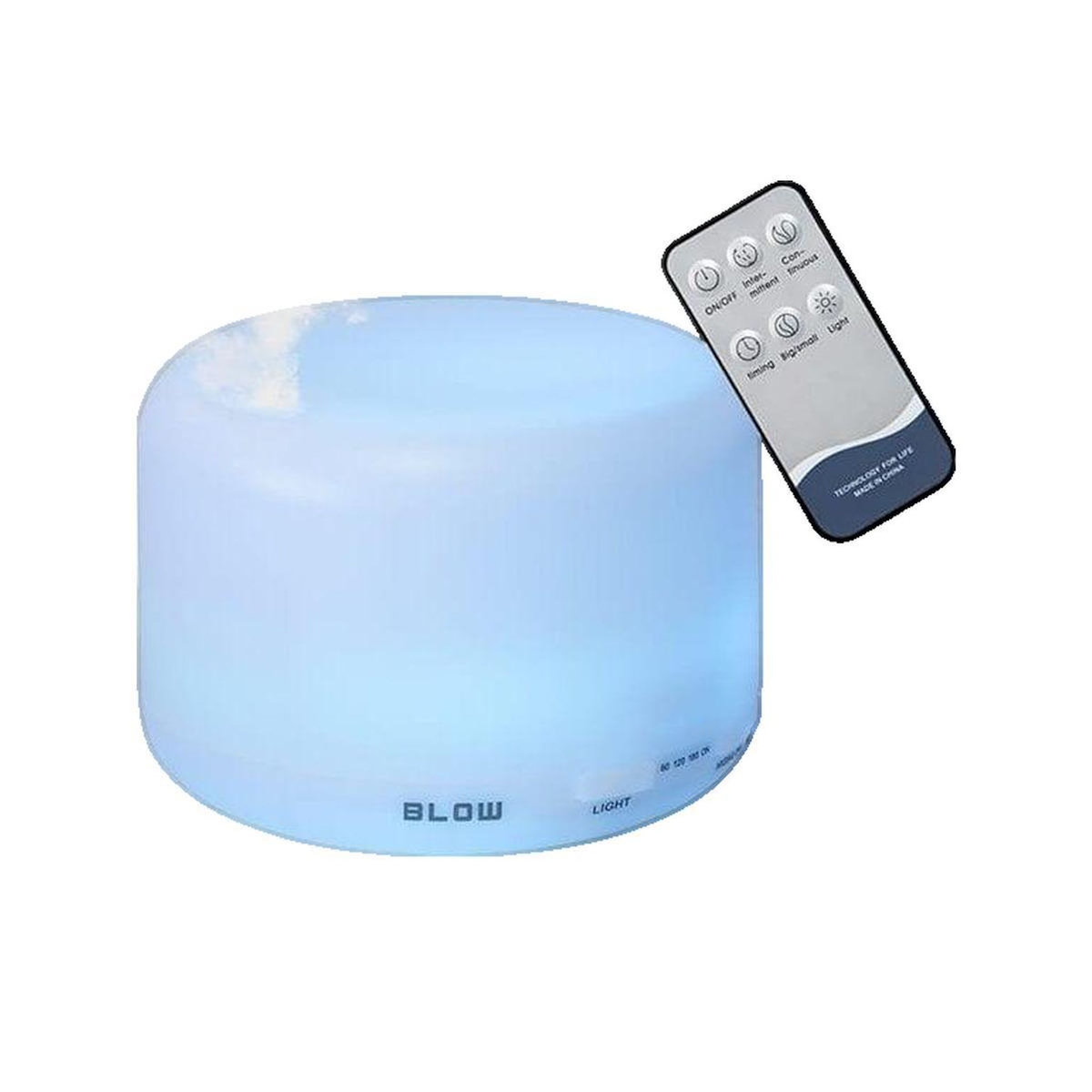 Billow Humidificateur d'air Blow Elegance blanc avec éclairage LED RGB