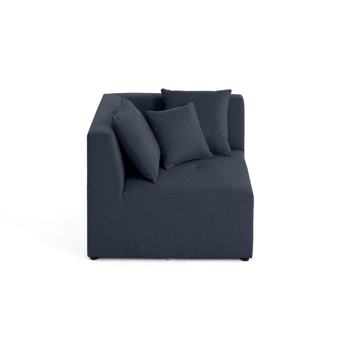 LISA DESIGN Amalfi - module d'angle réversible - en tissu