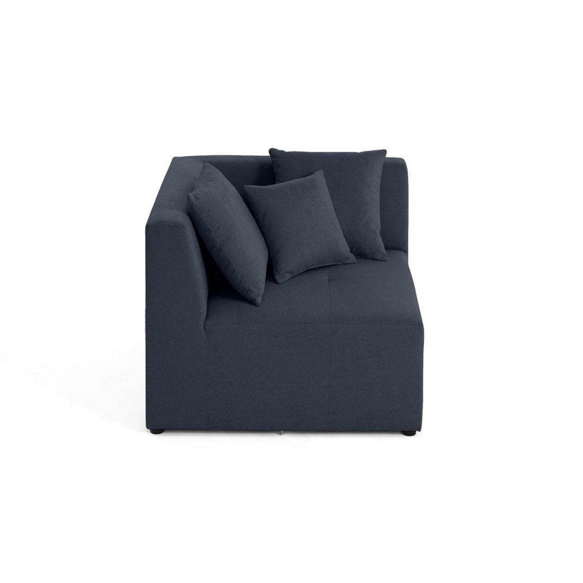 LISA DESIGN Amalfi - module d'angle réversible - en tissu