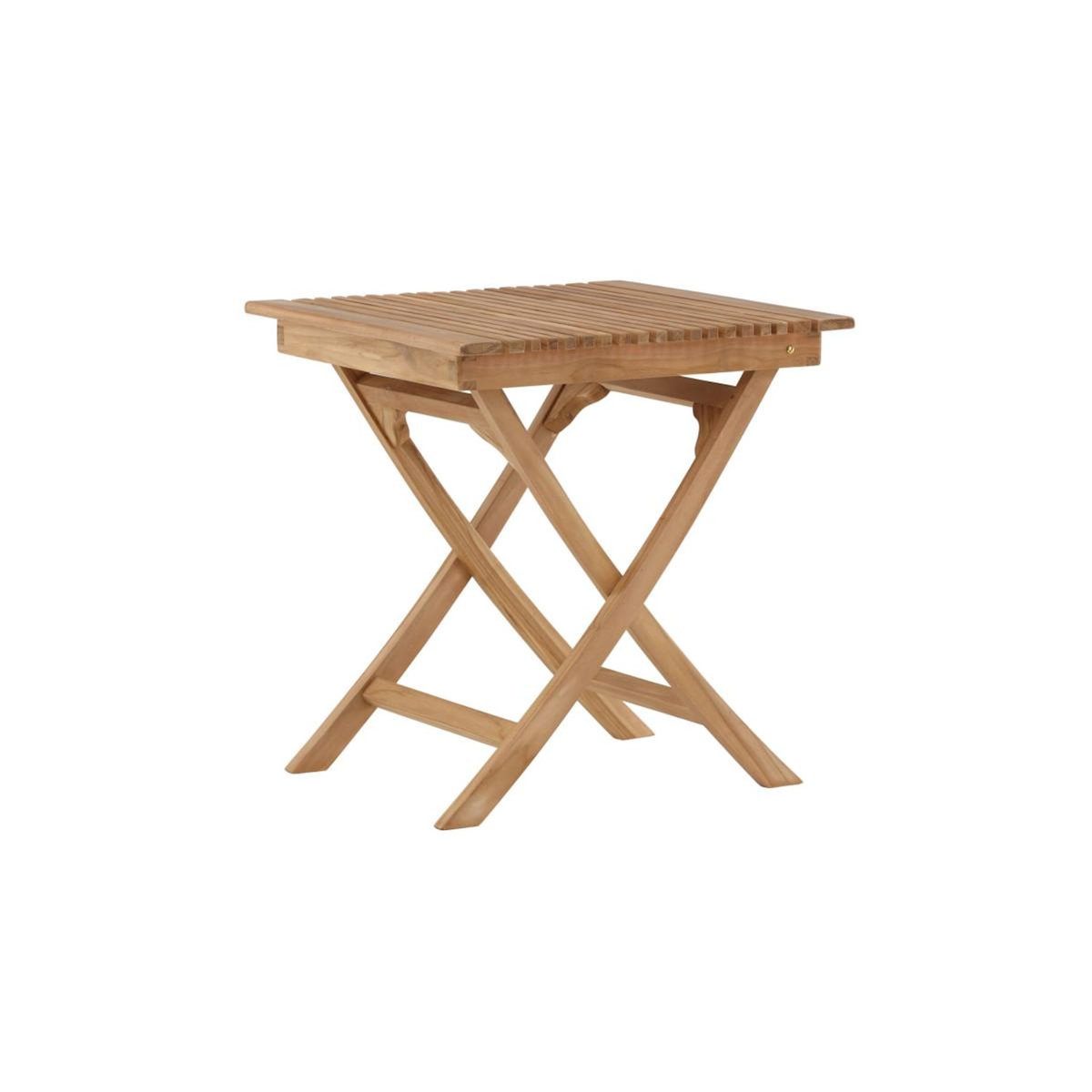 Paris Prix Table de Jardin en Teck  Ghana  75cm Naturel