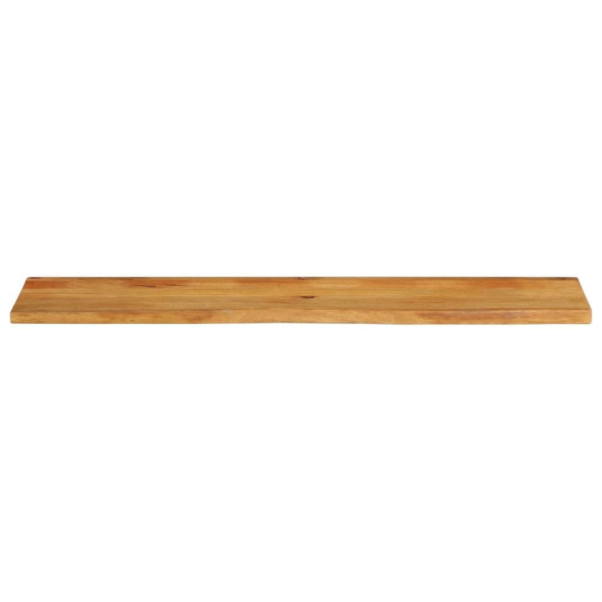 Voir la diapositive 3 : VIDAXL Dessus de table a bord vivant 160x40x2,5cm bois massif manguier