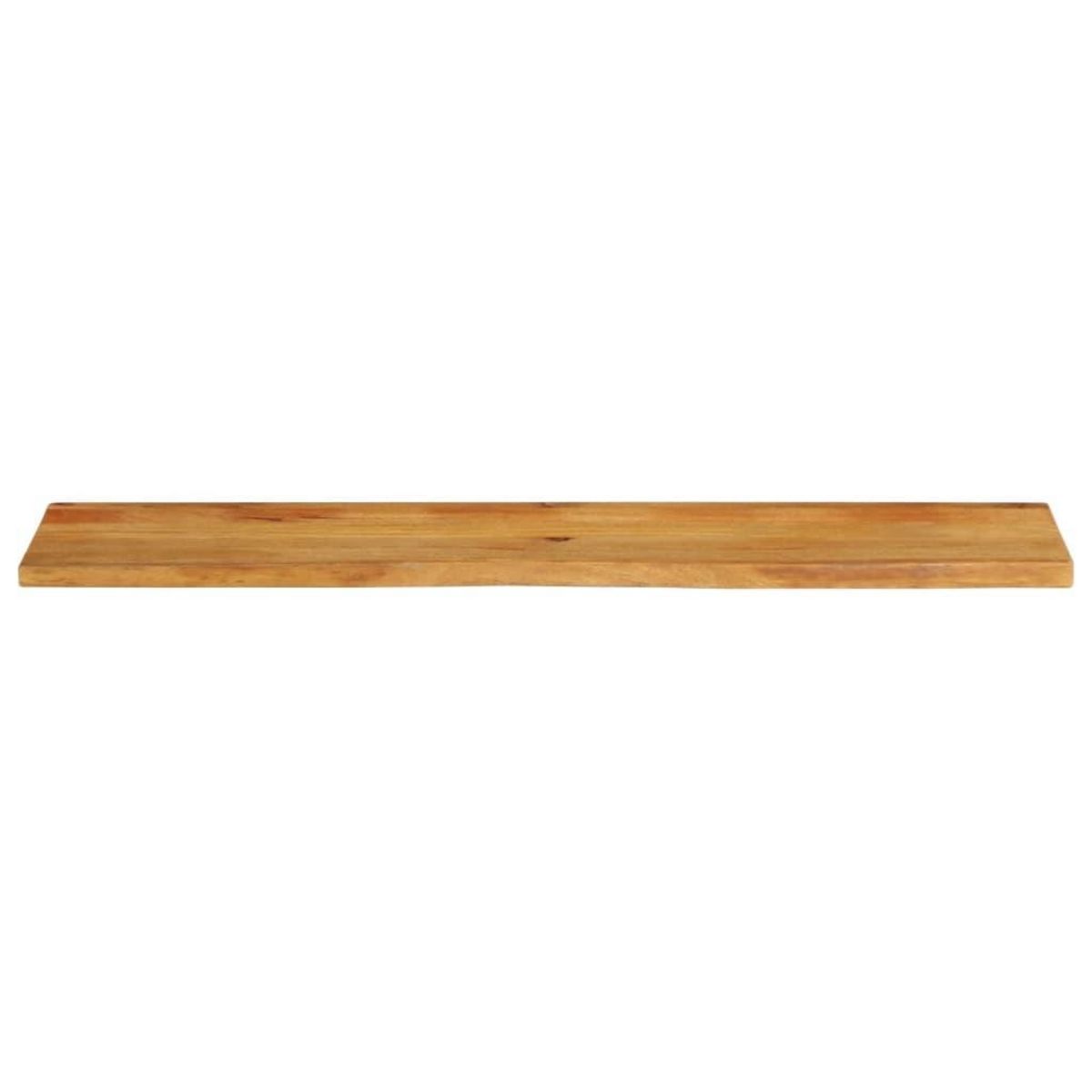 VIDAXL Dessus de table a bord vivant 160x40x2,5cm bois massif manguier