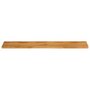 Voir la diapositive 3 : VIDAXL Dessus de table a bord vivant 160x40x2,5cm bois massif manguier