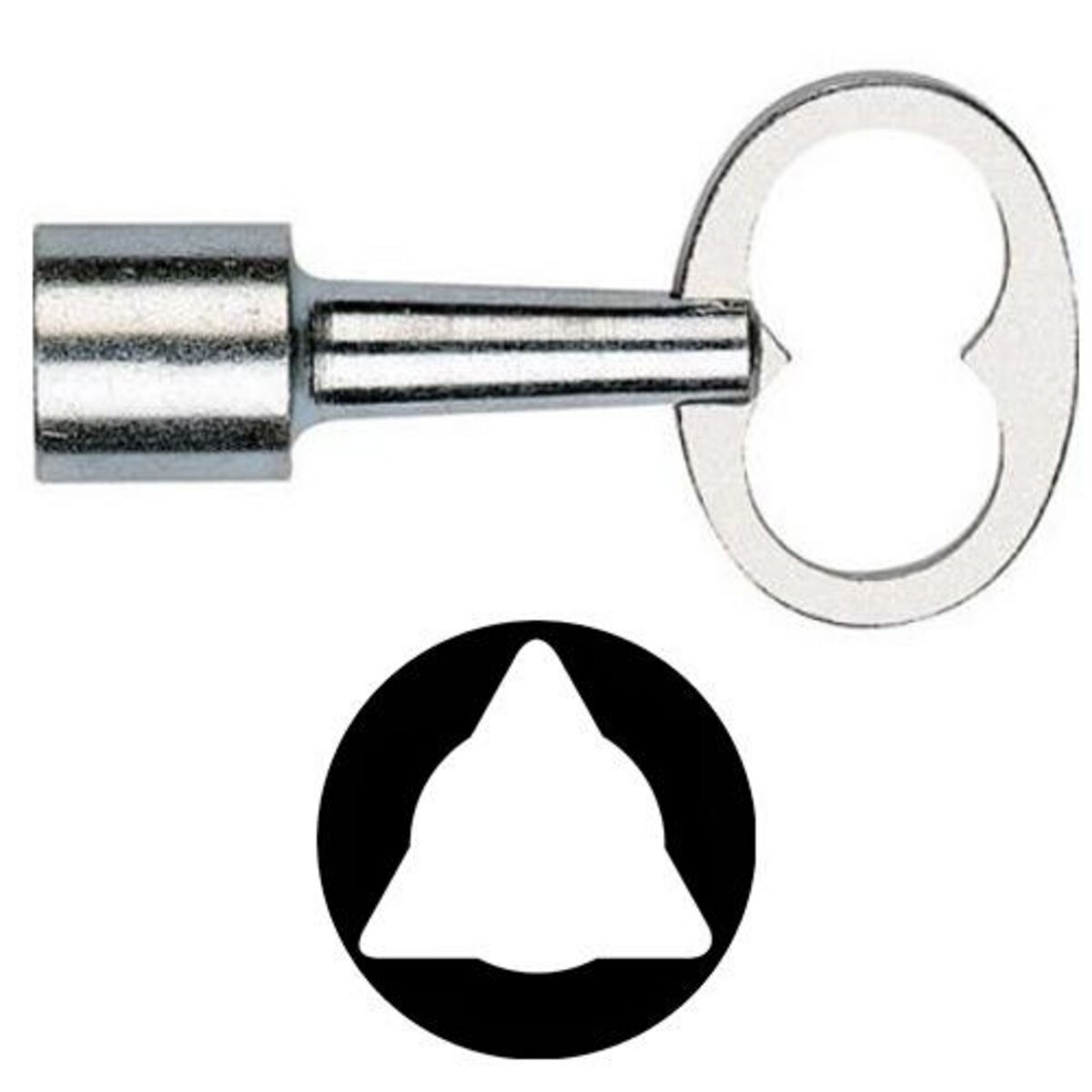 OUTIFRANCE Clé à pompier triangulaire 11 mm