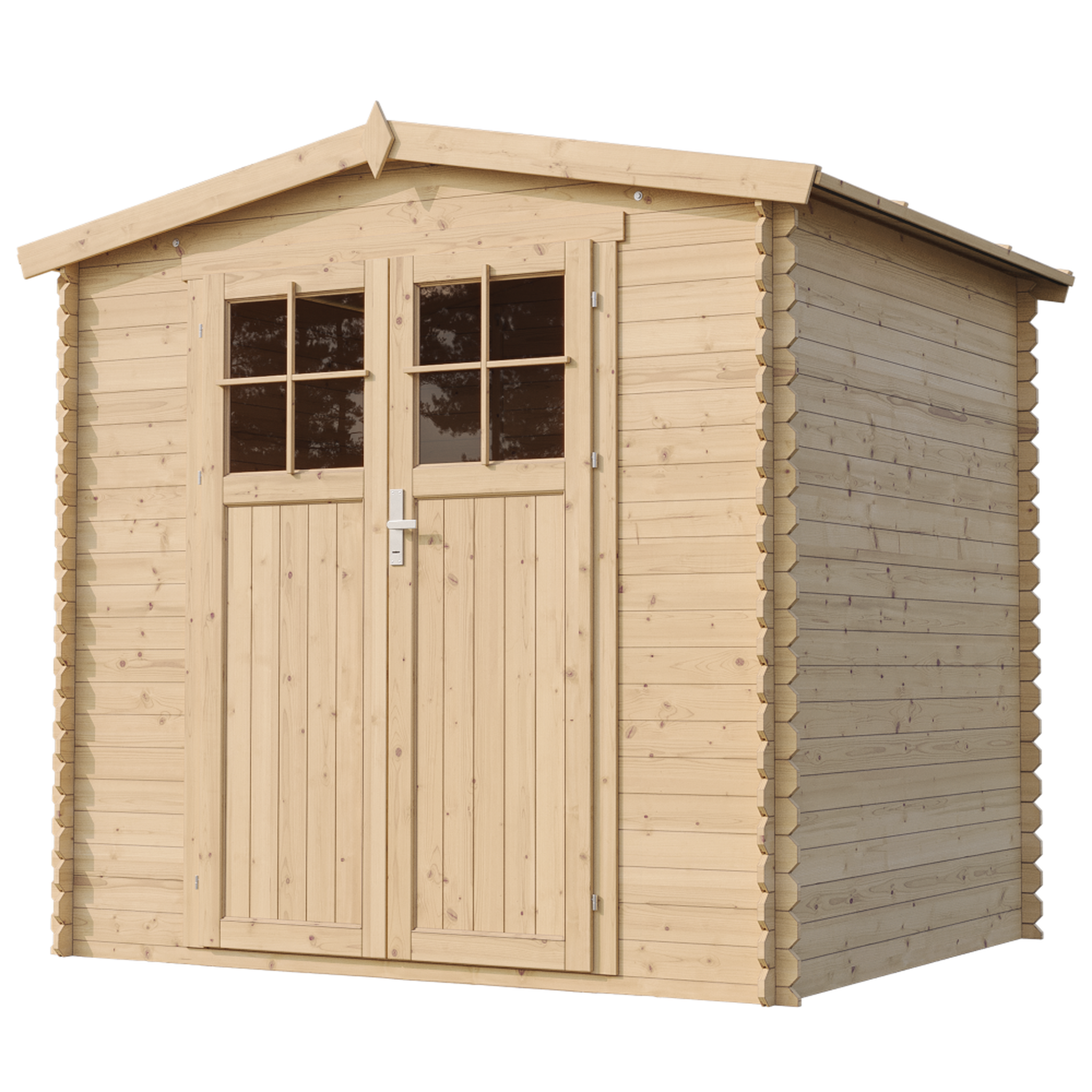 Voir la diapositive 3 : TIMBELA Abri de Jardin en Bois 4,33 m² M369F