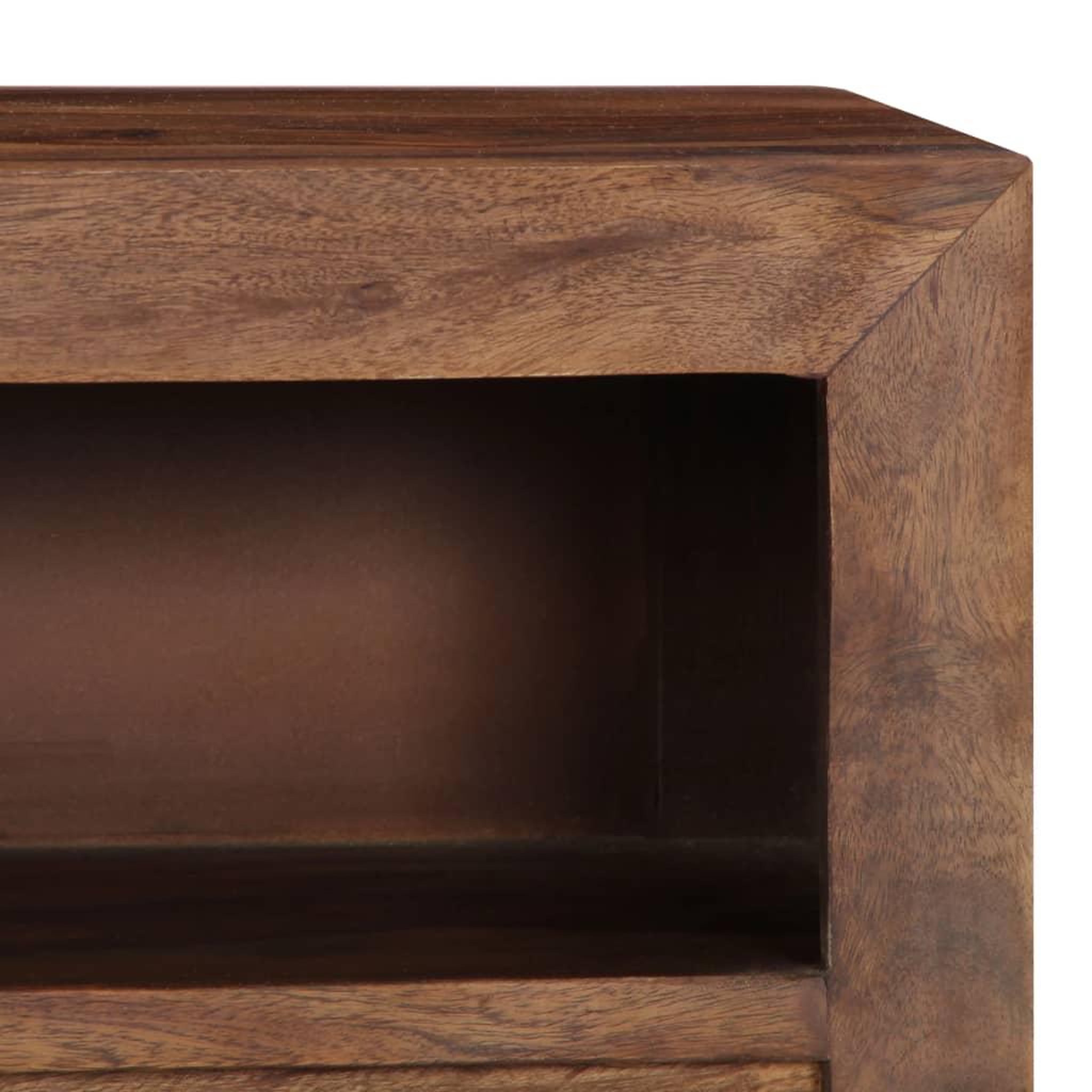 Voir la diapositive 5 : VIDAXL Meuble TV 120x30x40 cm Bois solide