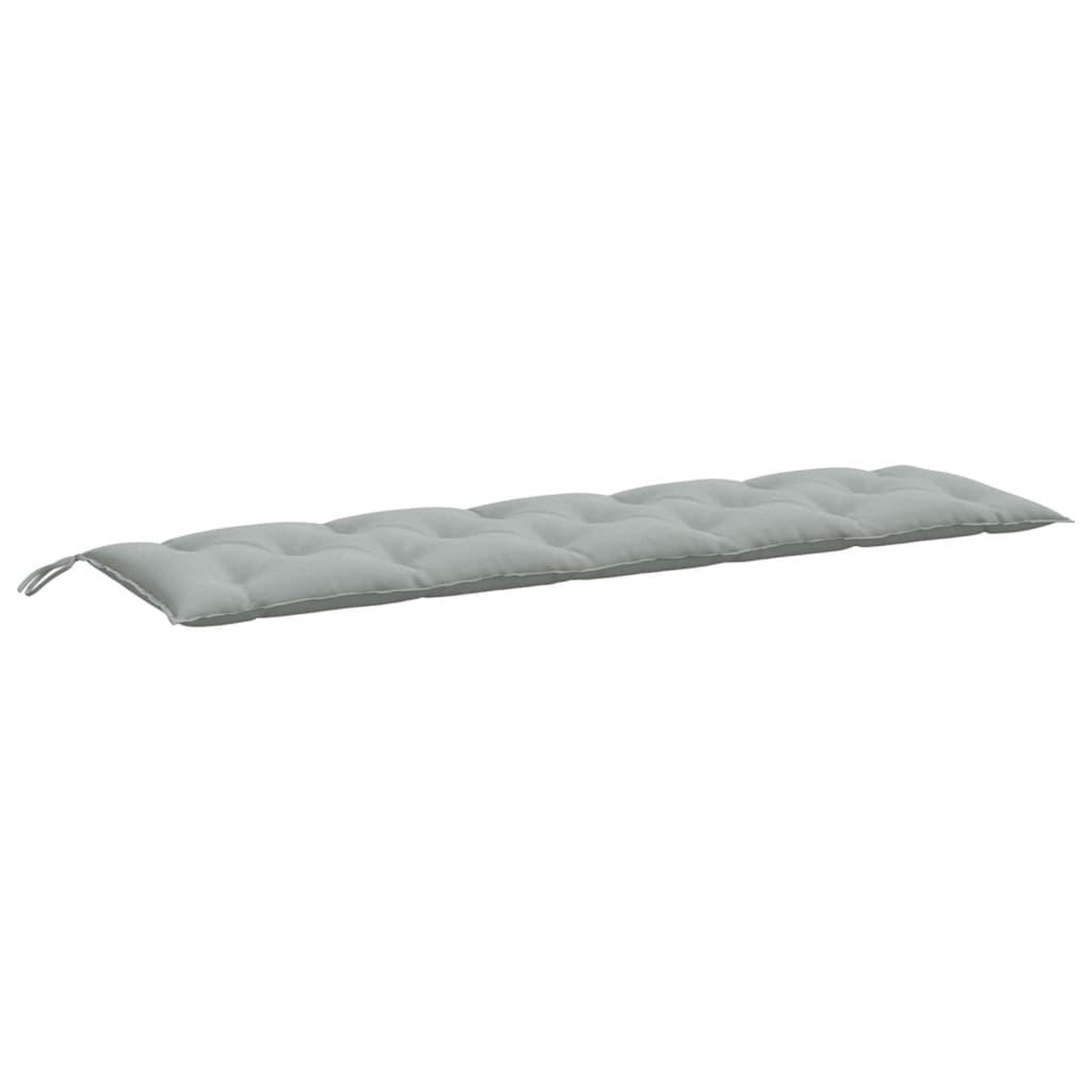 Voir la diapositive 2 : VIDAXL Coussin de banc de jardin gris clair melange 180x50x7 cm tissu