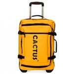 Cactus Sac de voyage cabine avec roulettes 38.5L  50cm. Coloris disponibles : Jaune, Orange