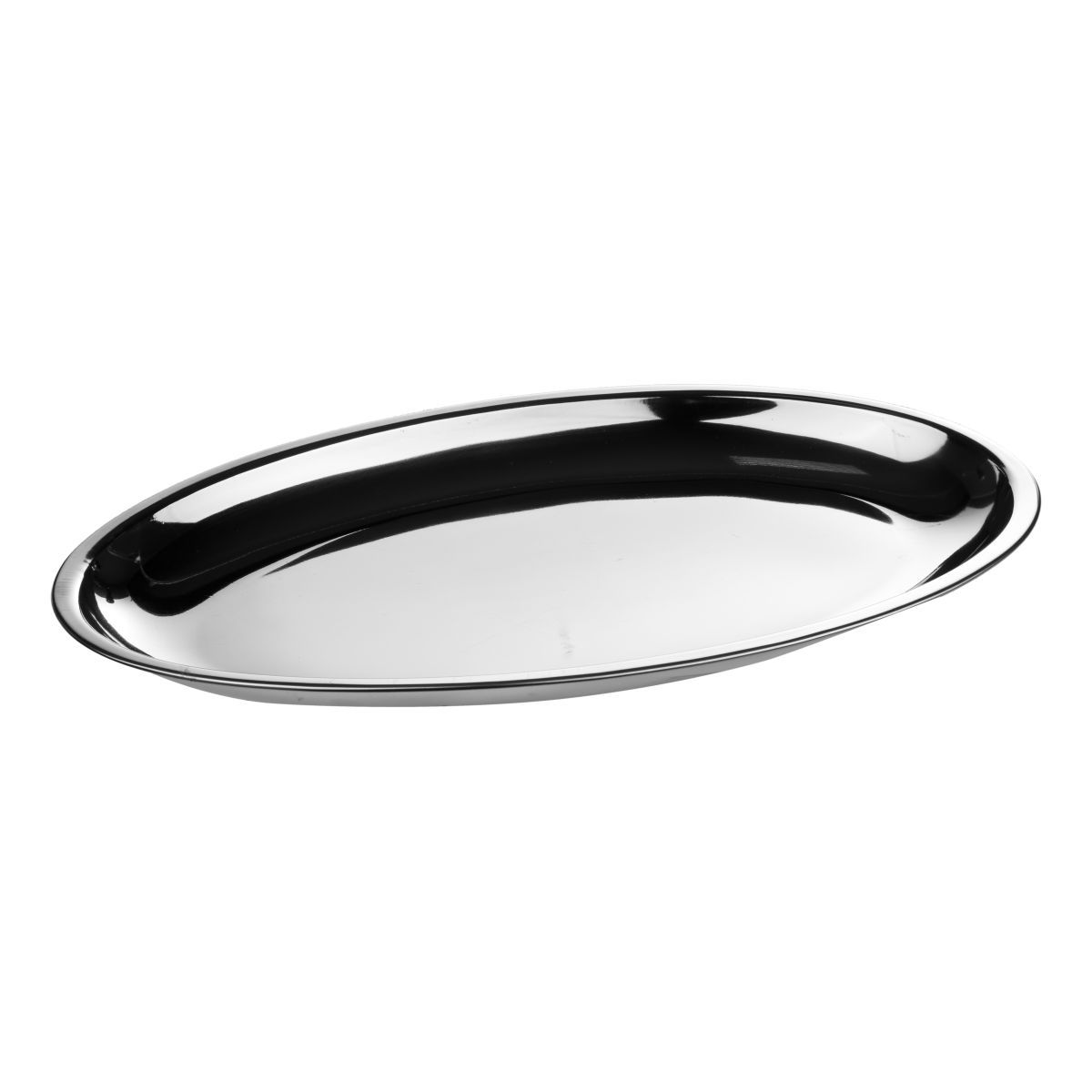 Plat de présentation oval 41cm en inox