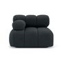 Voir la diapositive 2 : LISA DESIGN Ruby - module d'assise gauche en velours texturé