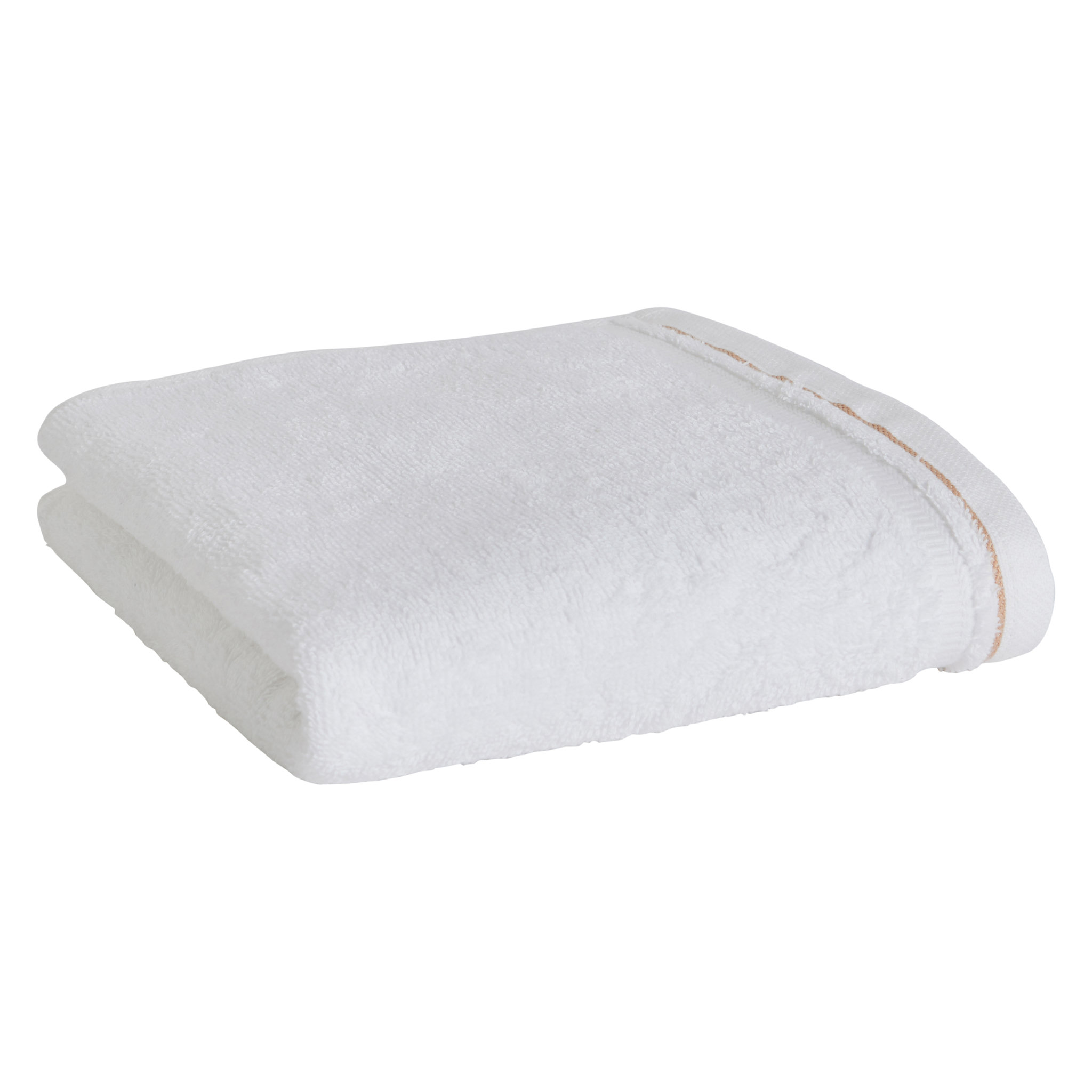 Voir la diapositive 1 : ACTUEL Serviette de toilette unie en coton  450 g/m²
