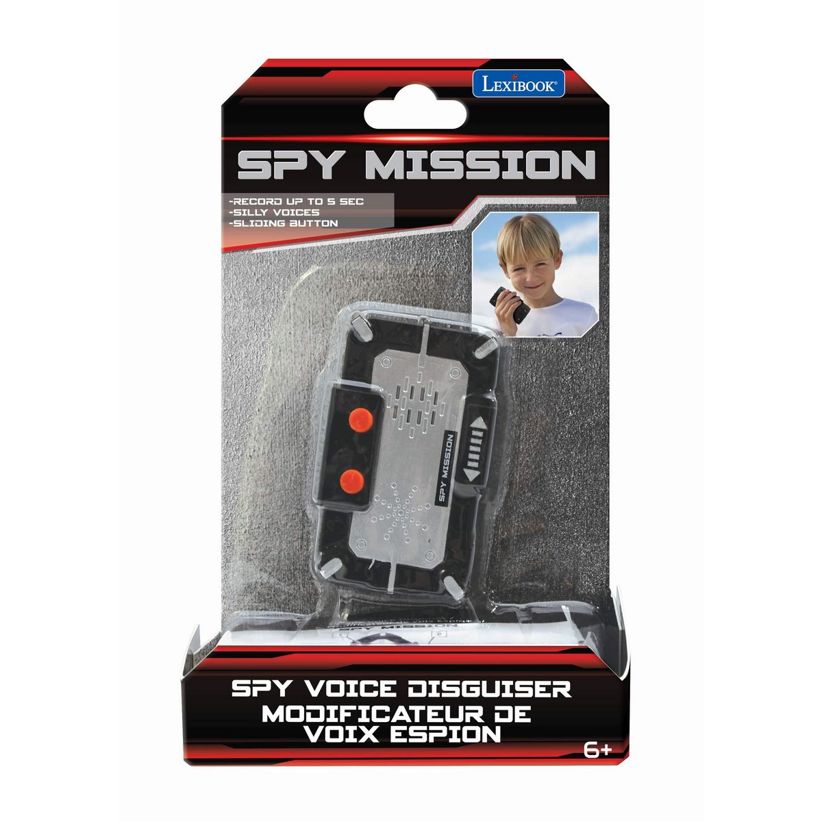 Lexibook Modificateur de voix Spy Mission