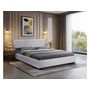 Voir la diapositive 2 : Habitat et Jardin Lit double avec coffre  Carla  - 140 x 190 cm - Blanc