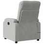 Voir la diapositive 5 : VIDAXL Fauteuil inclinable de massage electrique gris clair