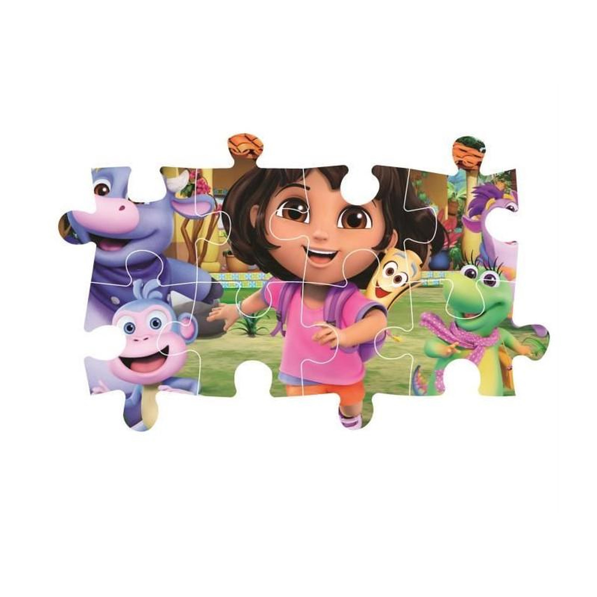 Voir la diapositive 3 : CLEMENTONI Puzzle enfant 24 pièces Maxi – Dora – Grand format – Dès 3 ans – Clementoni