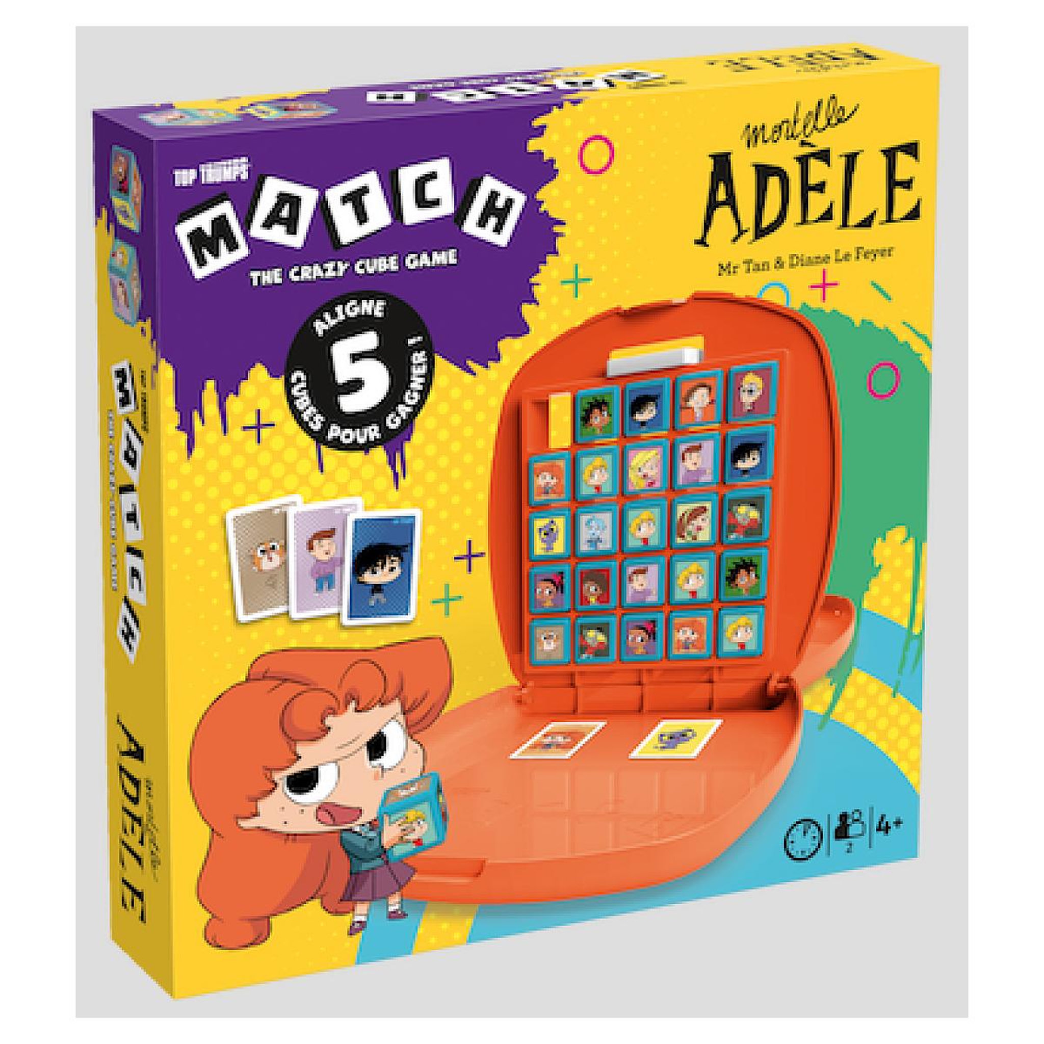 Winning Moves Jeu de memoire Mortelle adele Match