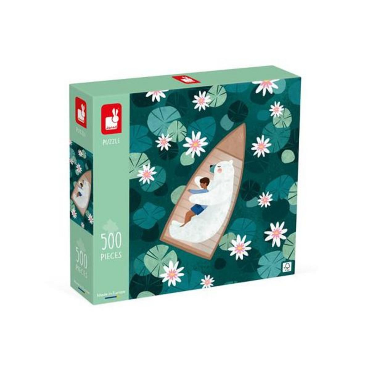 Juratoys - Janod Puzzle Janod Développe la Patience et la Dextérité 500 pièces