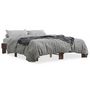 Voir la diapositive 2 : VIDAXL Cadre de lit sans matelas chene marron 150x200 cm