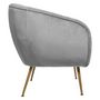 Voir la diapositive 2 : ATMOSPHERA Fauteuil en velours Solaro