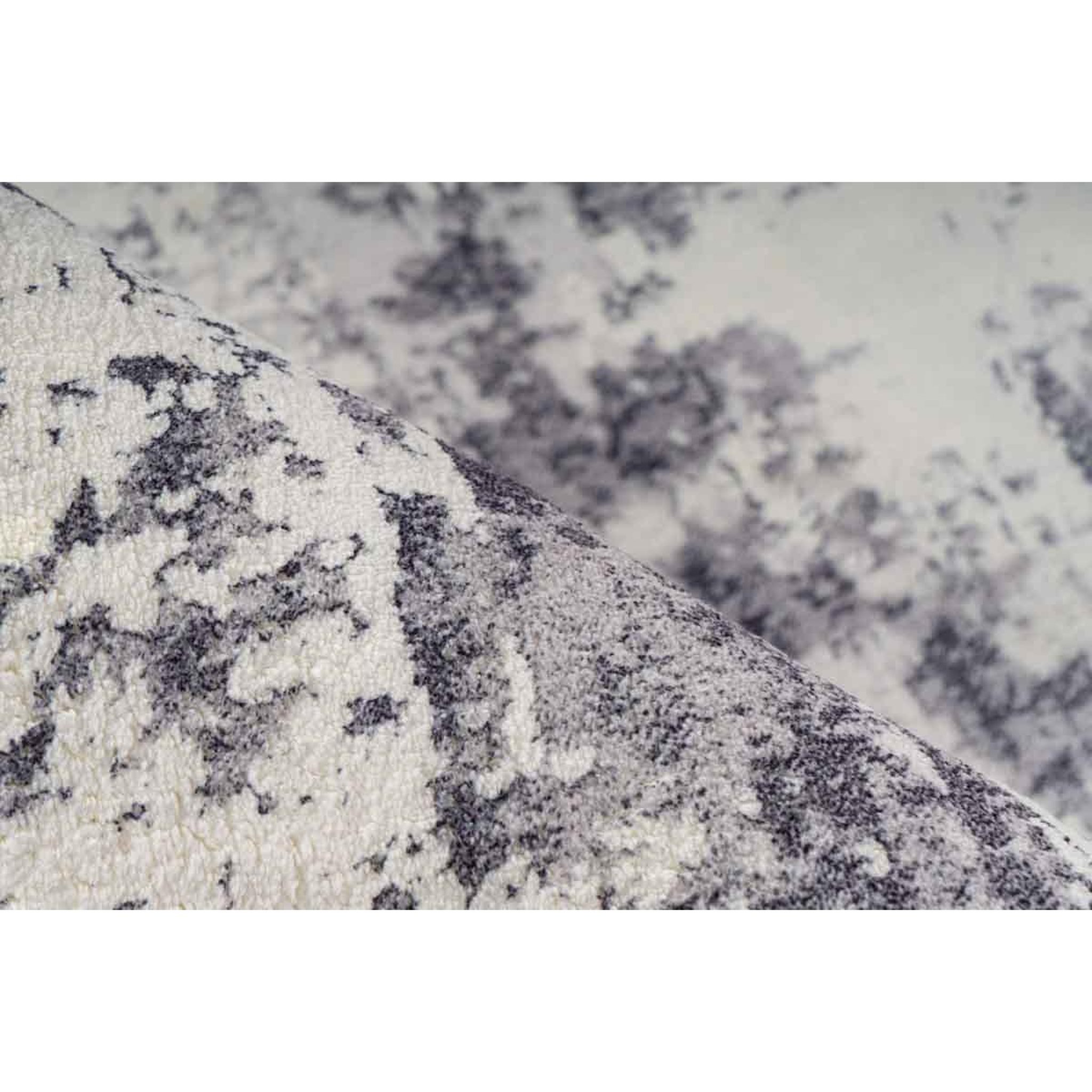 Voir la diapositive 3 : Paris Prix Tapis Tissé à Poils Courts Vintage  Ilian VIII  Gris