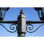 Voir la diapositive 4 : VIDAXL Lampadaire de jardin 2 bras 215 cm Vert fonce/Noir Aluminium