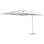 Habitat et Jardin Toile parasol déporté  Sun 3  - 3 x 3 m - Ecru