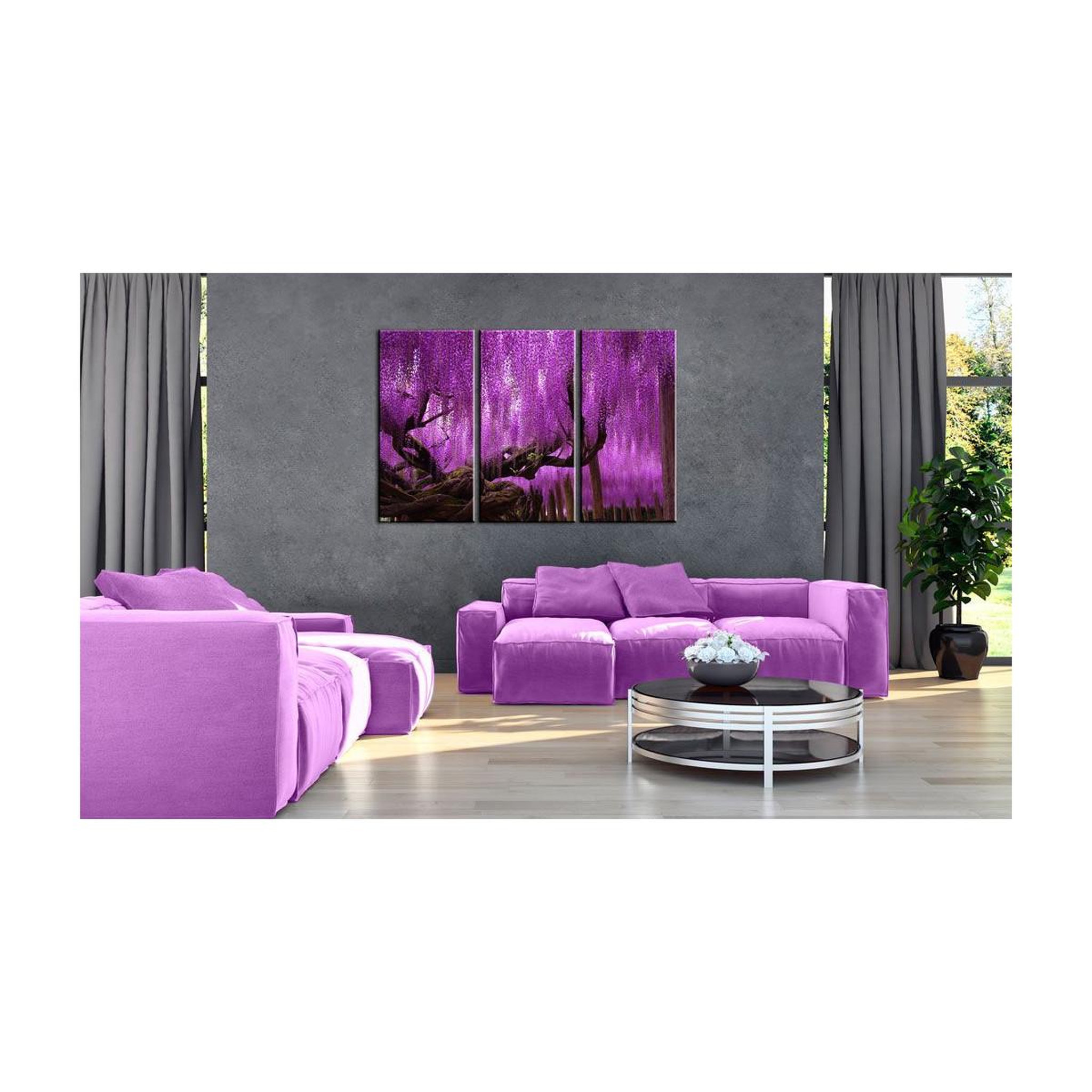 Voir la diapositive 2 : Paris Prix Tableau Imprimé  Wisteria