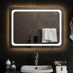 VIDAXL Miroir de salle de bain a LED 80x60 cm