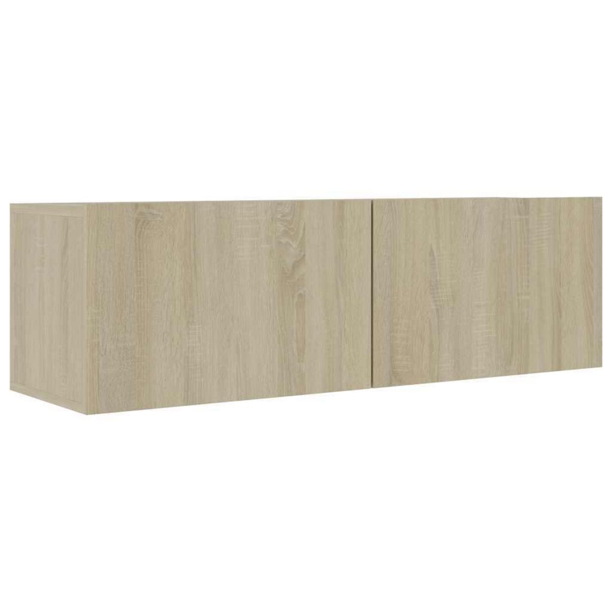 VIDAXL Meuble TV Chene sonoma 100x30x30 cm Bois d'ingenierie
