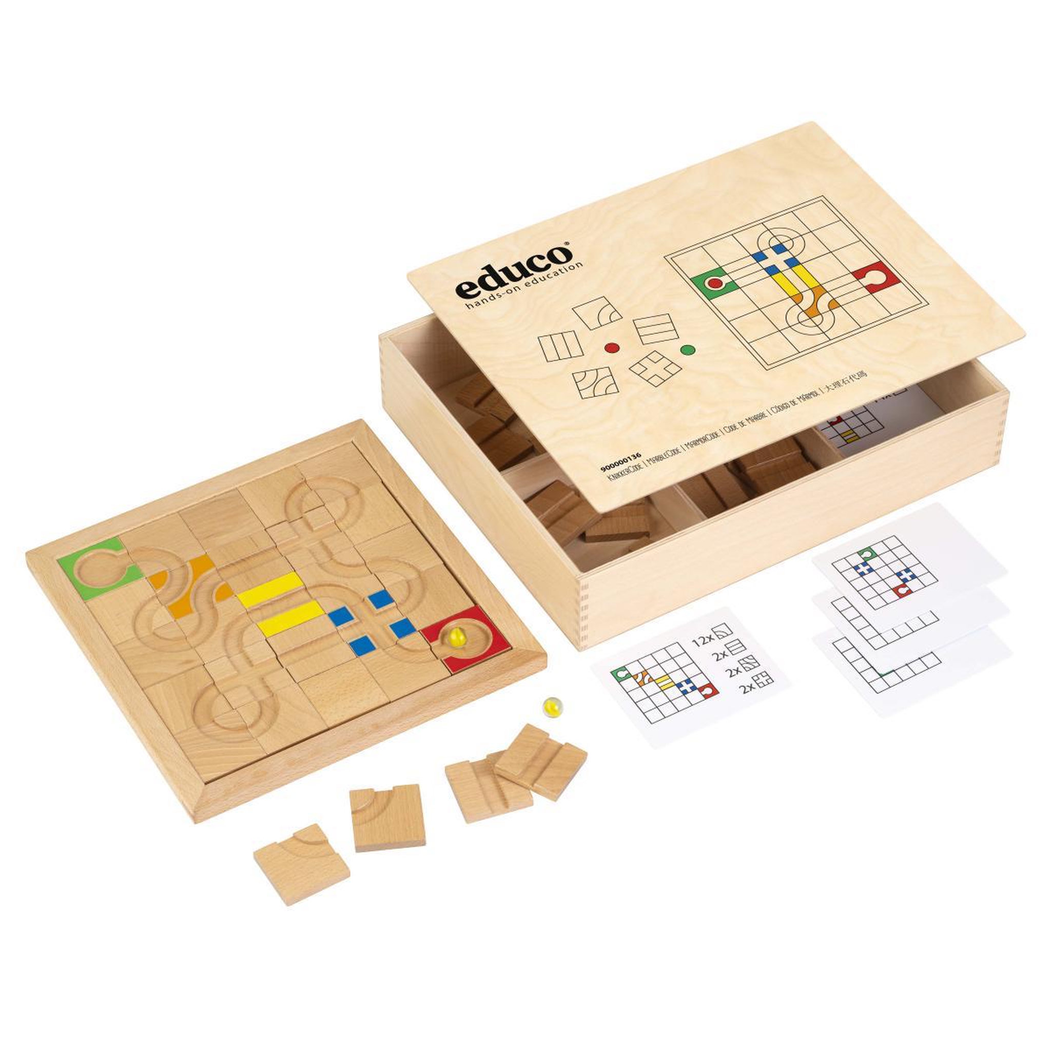 EDUCO Apprendre les mathématiques - Code de bille - jeu Montessori