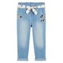 Voir la diapositive 1 : INEXTENSO Pantalon bleu bébé fille 