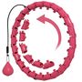 Voir la diapositive 1 : HOMCOM Hula Hoop fitness réglable dia. 45-106 cm - picots massage intégrés, segments amovibles - mauve