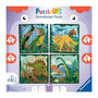 Voir la diapositive 2 : RAVENSBURGER Puzzle Les Dinosaures 12004003 – Ravensburger – Puzzle Enfant UP! – Dès 4 ans – Thème Animaux – Haute qualité