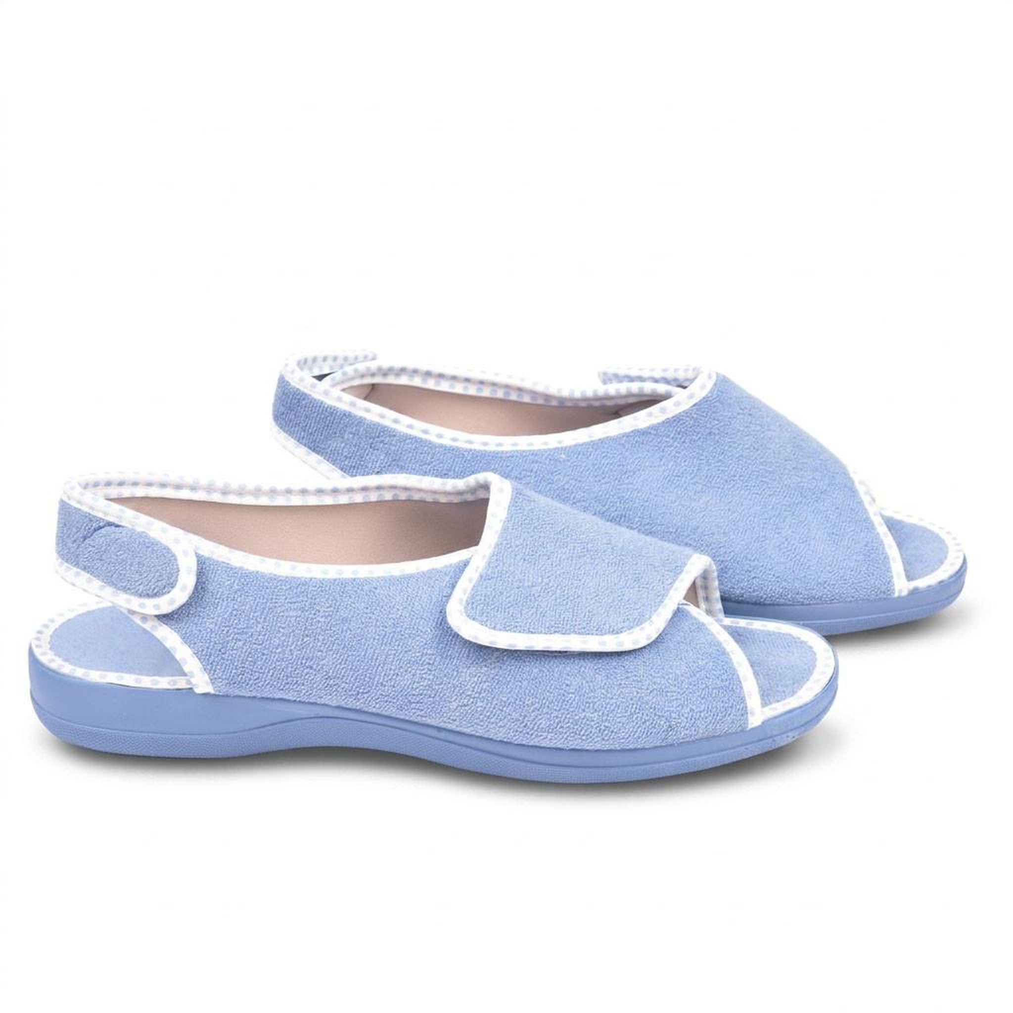 Voir la diapositive 3 : OZABI OZABI-Pantoufle Sandale Femme Eponge Double Scratch Fabriquee en Espagne