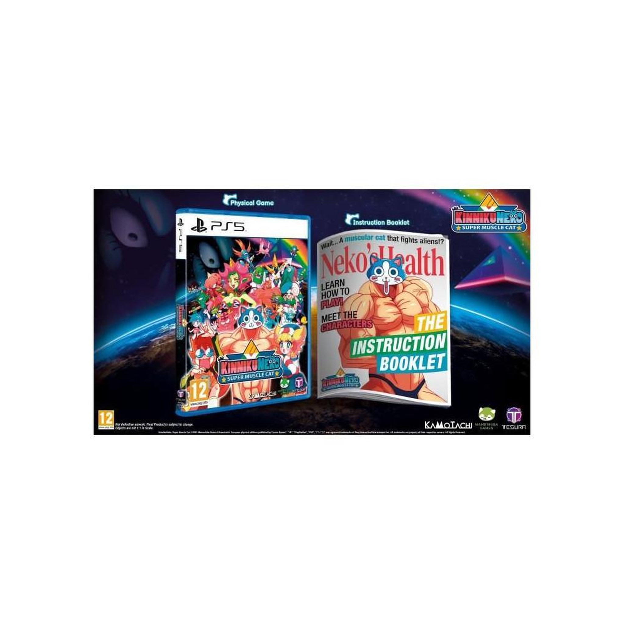 Voir la diapositive 2 : Just for games KinnikuNeko Super Muscle Cat - Jeu PS5