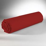 Home collection Drap housse 100% coton. Coloris disponibles : Marron