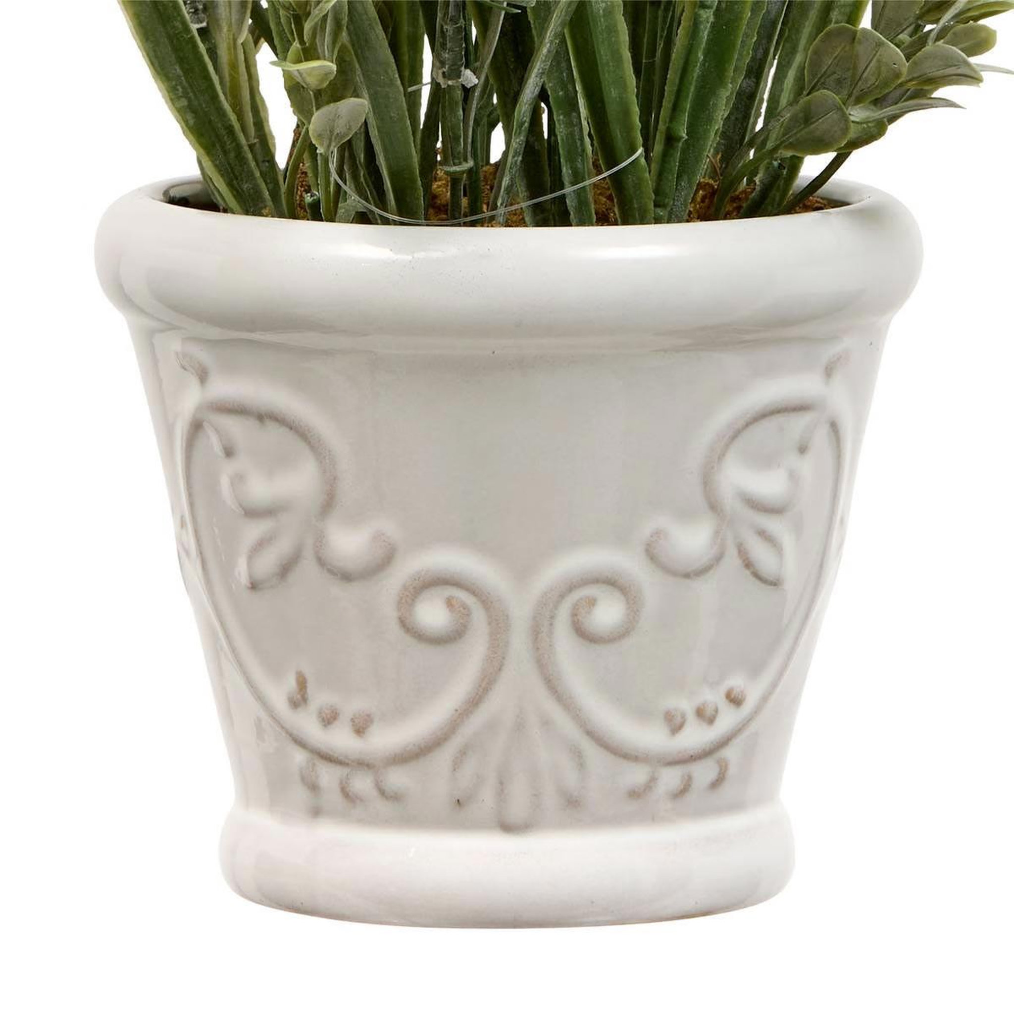 Voir la diapositive 2 : ATMOSPHERA Composition lavande artificielle  provence  35cm multicolore