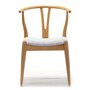 VS VENTA-STOCK Pack 2 chaises Rustic, Couleur Chêne, Bois Massif, 55 cm x 54,5 cm x 76 cm