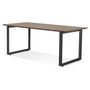 Voir la diapositive 4 : Paris Prix Bureau Design  Ribaila  180cm Noyer & Noir