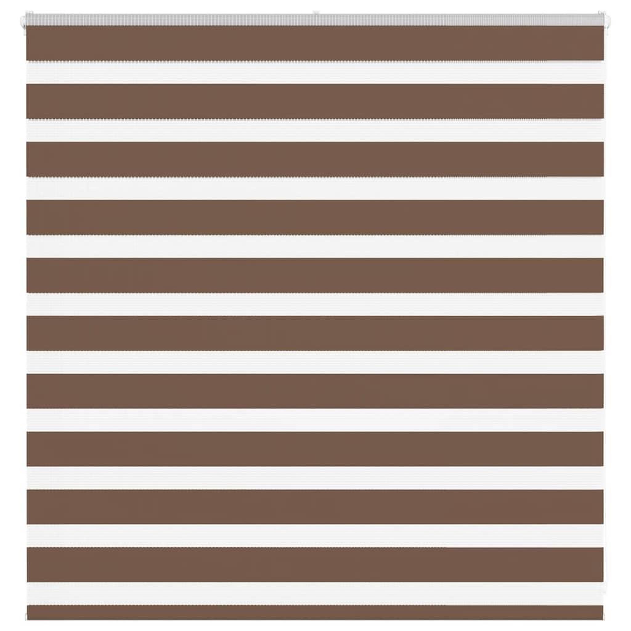 VIDAXL Store zebre marron 140x100cm largeur du tissu 135,9cm polyester