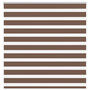 Voir la diapositive 1 : VIDAXL Store zebre marron 140x100cm largeur du tissu 135,9cm polyester