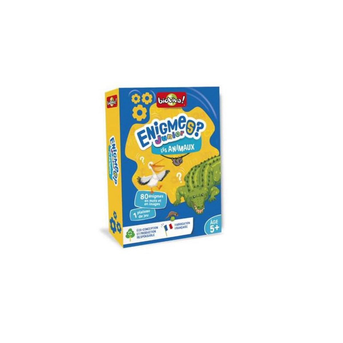 Bioviva Jeu de cartes Bioviva Enigmes junior Animaux
