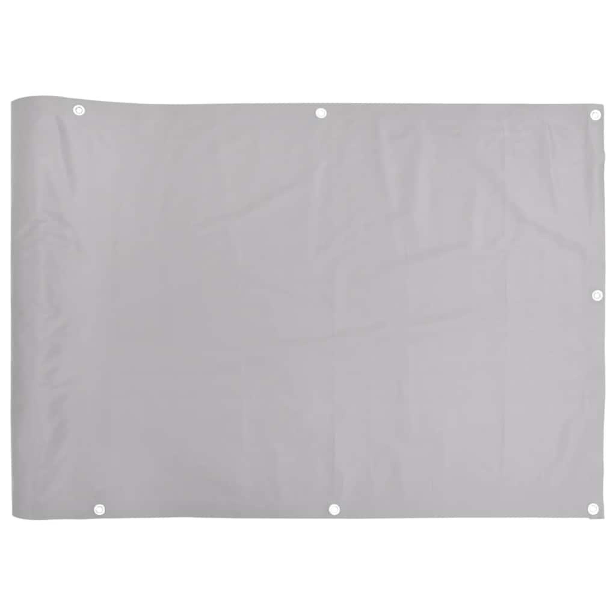 Voir la diapositive 2 : VIDAXL Ecran d'intimite de balcon gris 300x75 cm PVC