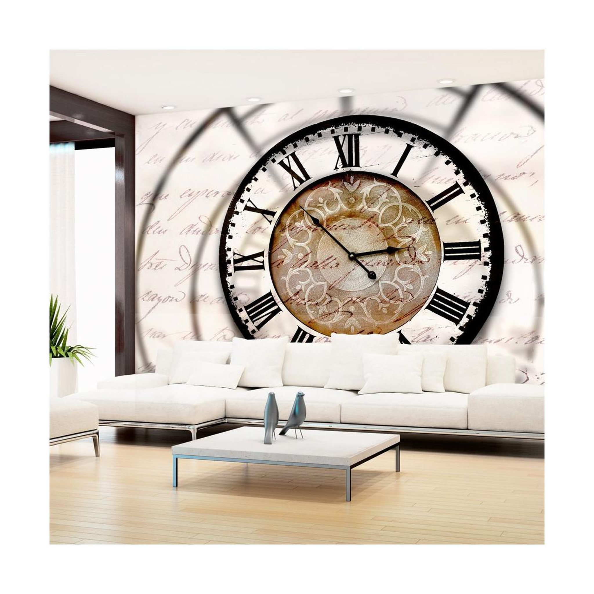 Paris Prix Papier peint  elusive time. Coloris disponibles : Multicolore