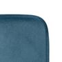 Voir la diapositive 2 : ATMOSPHERA Galette de Chaise Uni  Lilou  38x38 cm Bleu Canard