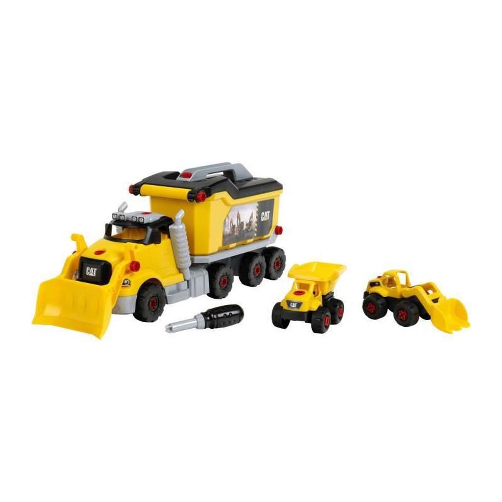 Voir la diapositive 3 : Klein Camion a monter 4 en 1 Caterpillar - KLEIN - 3252