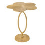 Voir la diapositive 1 : Paris Prix Table d'Appoint Design Fleur  Tiana  61cm Or