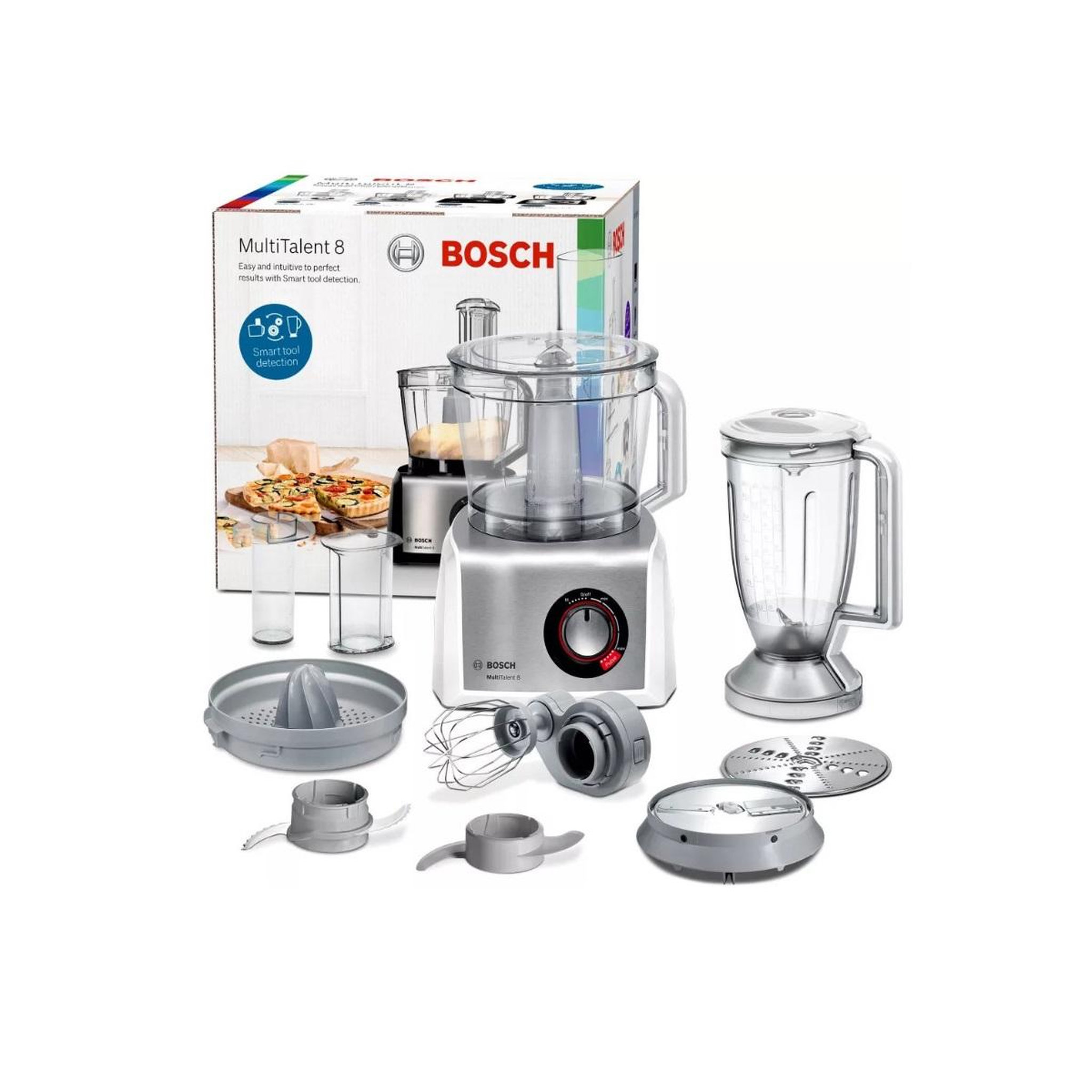 BOSCH Robot multifonctions 3.9l 1250w blanc - B1EMC812S8