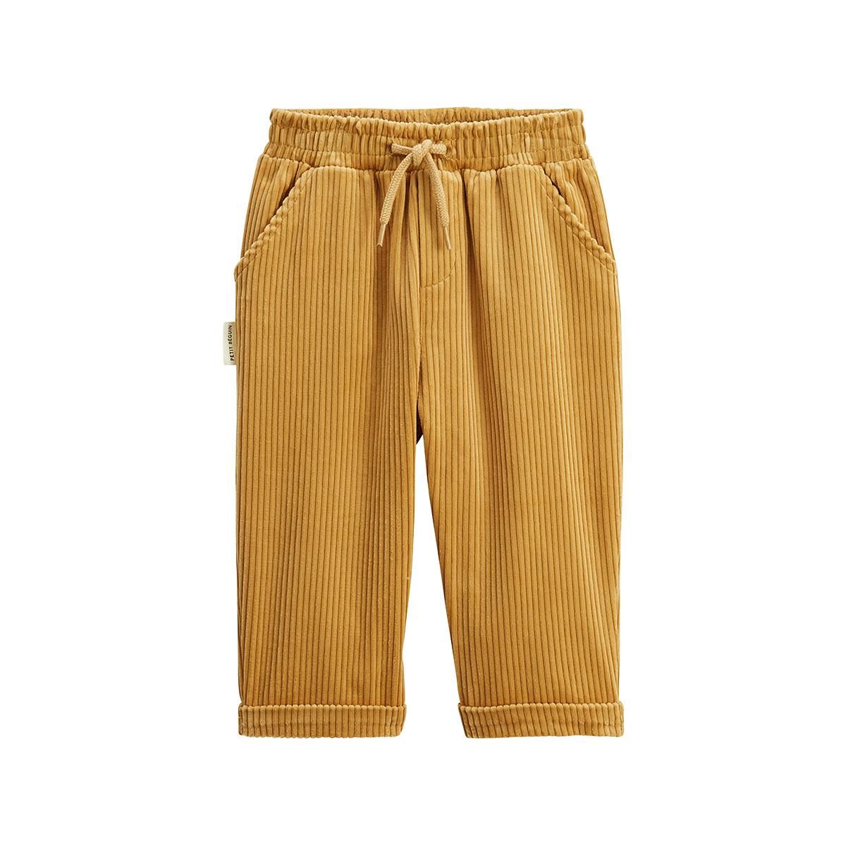 Petit Béguin Lot de 2 pantalons enfant en velours côtelé Charly