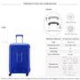 Voir la diapositive 2 : Delsey Valise rigide Moncey 69cm TSA Polypropylène